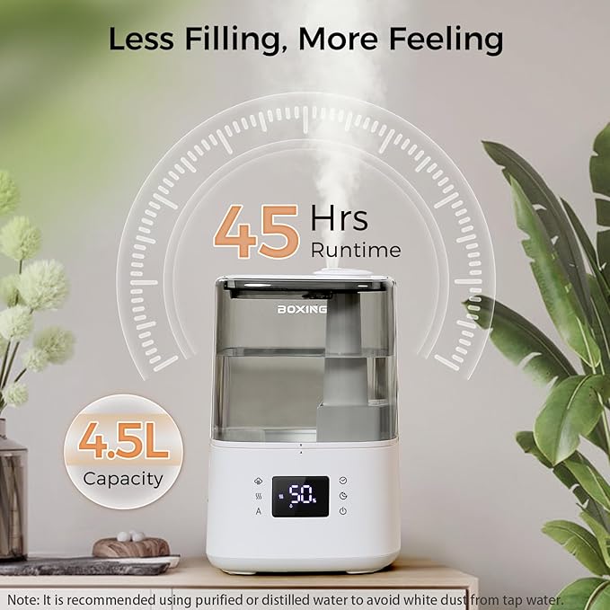 BOXING Warm and Cool Mist Humidifiers