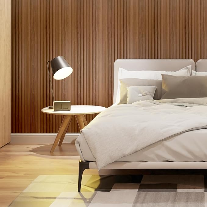 Art3d Slat Wall Panels, WPC Soundproof 3D Wall Paneling (8-Pack)