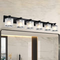 WINSHEN Bathroom Vanity Light Fixture, 6-Lights Modern Vanity Lighting Over