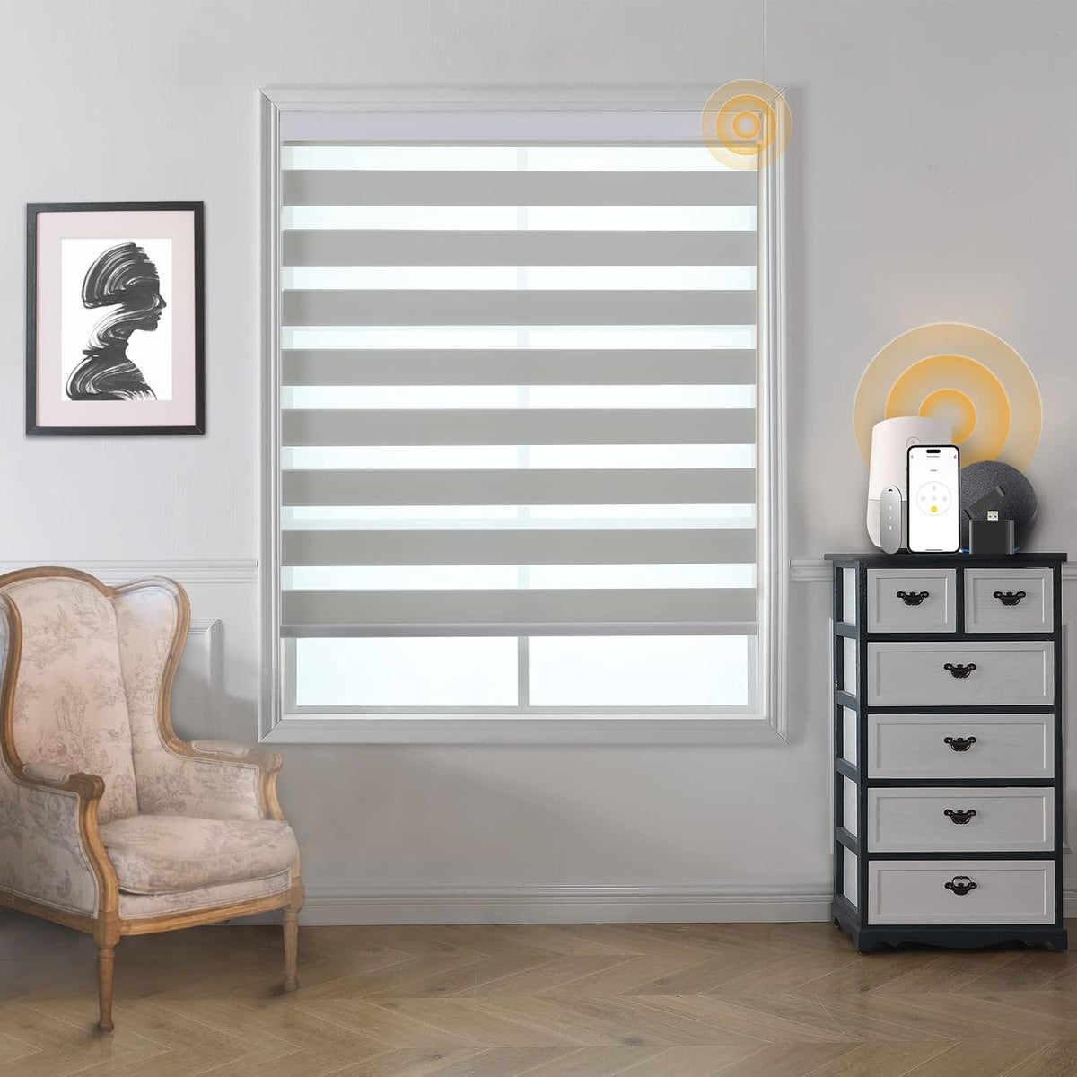 MUSCLEAREA Motorized Blinds