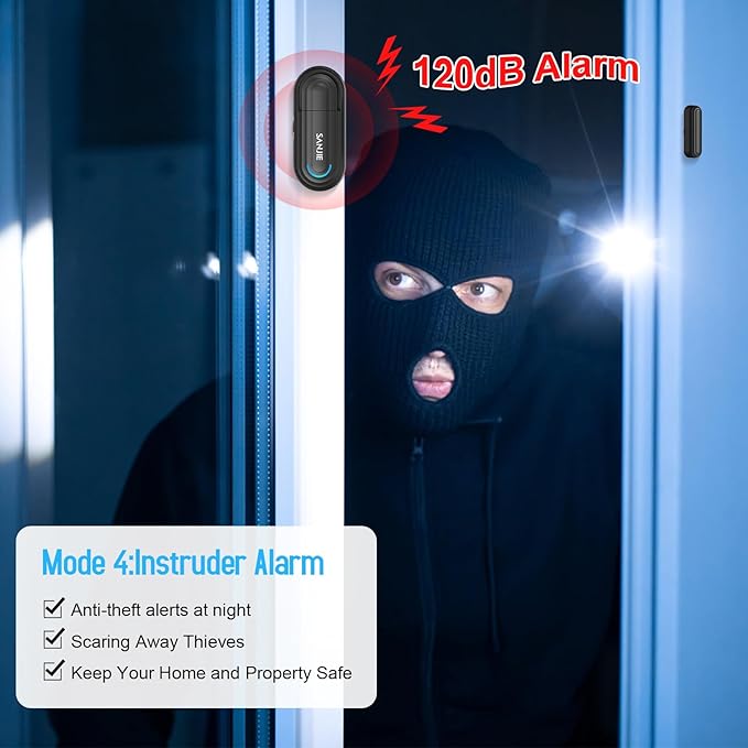 SanJie Door Alarm for Kids Safety