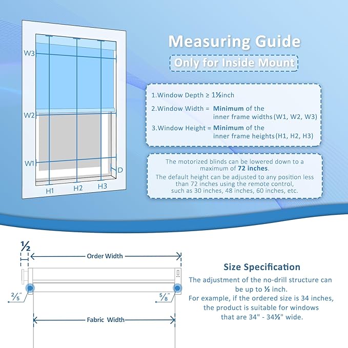 MANSNIX Smart Motorized Blinds