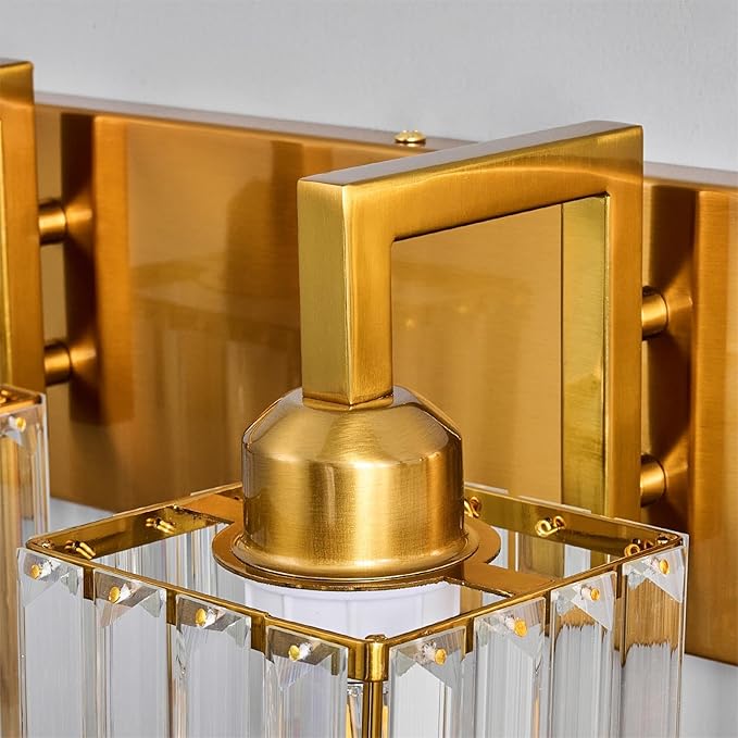FDPBY Modern Crystal Bathroom Vanity Light