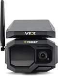 Vosker VKX Farmers Pack Solar 4G LTE Security Camera, Wireless Outdoor