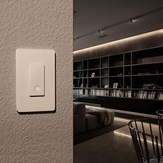 TREATLIFE Smart Switch 4 Pack, 2.4Ghz WiFi Light Switch Single-Pole, Neutral