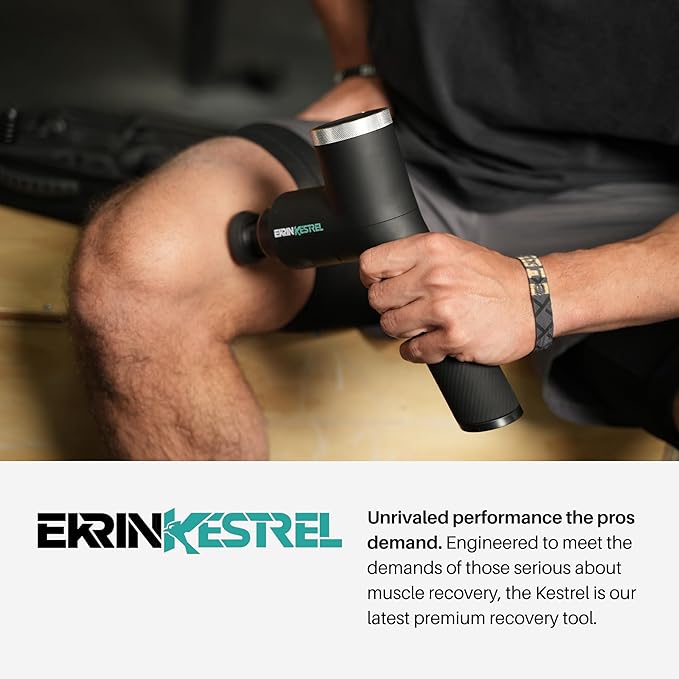 Ekrin Athletics Kestrel Massage Gun: Enhanced Precision & Comfort