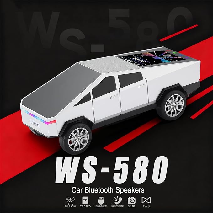 WSTER Portable Car Model Bluetooth Speaker