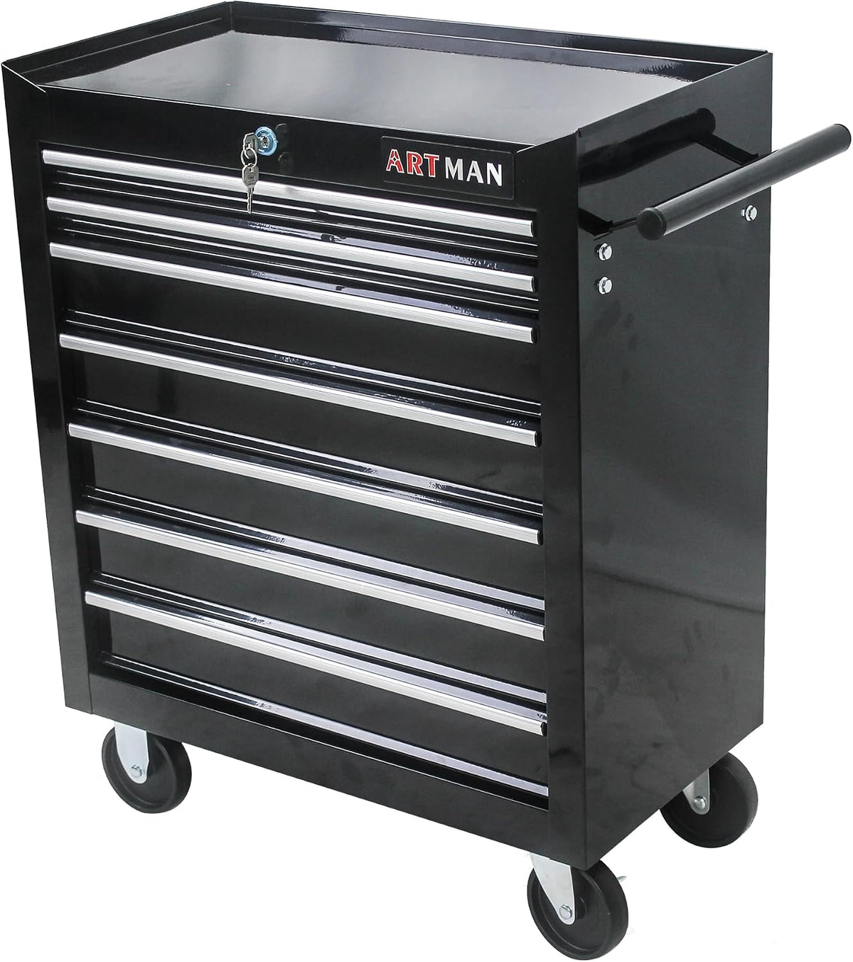 tool chest with 7-drawer tool box organizers and, package contents