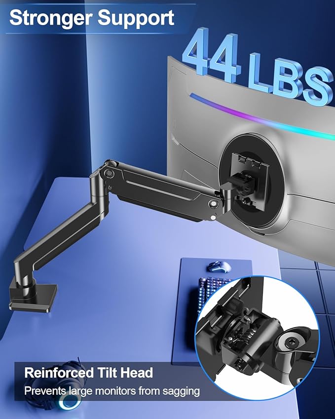 MOUNT PRO Heavy Duty Monitor Arm