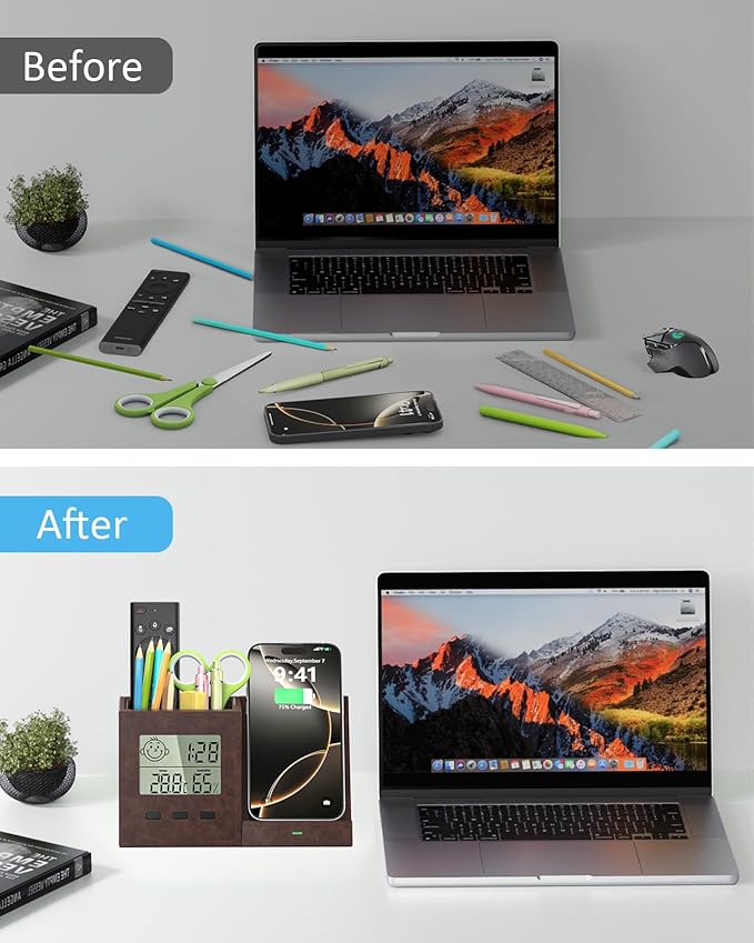 Multifunctional Pen Holder and Organizer