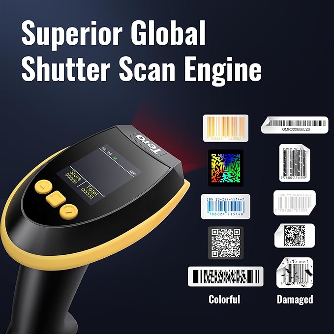 Tera Barcode Scanner Wireless