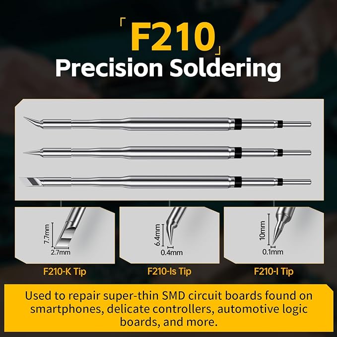 FNIRSI DWS-200 200W 210 Precision Digital Soldering Station Kit