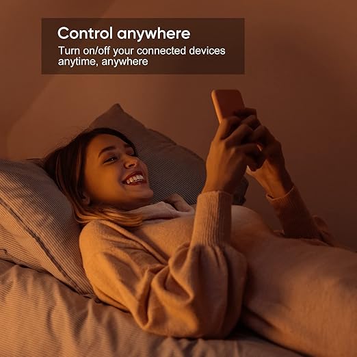 Onvis Matter Over Thread Smart Plug, Smart Mini Outlet, Works (4Pack)