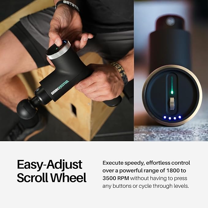 Ekrin Athletics Kestrel Massage Gun: Enhanced Precision & Comfort
