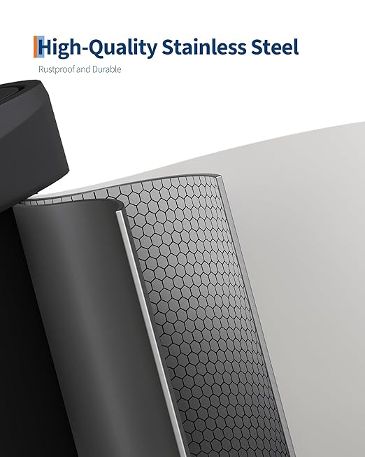 Garvee 16 gal / 60 L Metal Trash Can