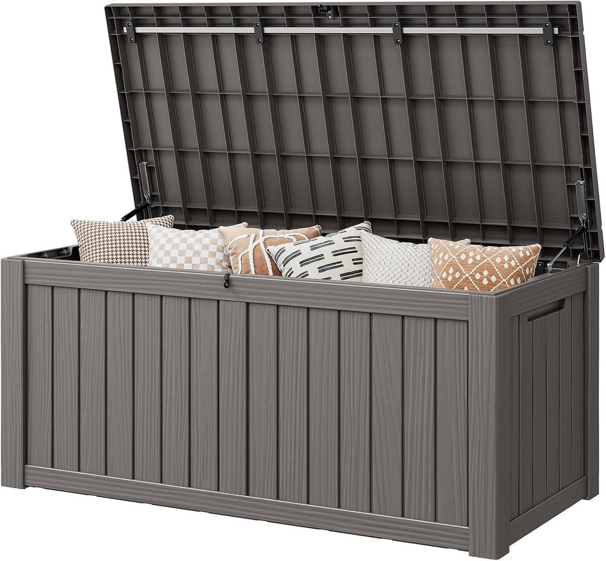 Outdoor Storage Box Waterproof, 160 Gallon Deck Box For Patio Storage