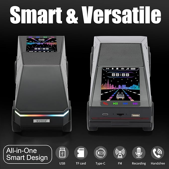 WSTER Portable Car Model Bluetooth Speaker