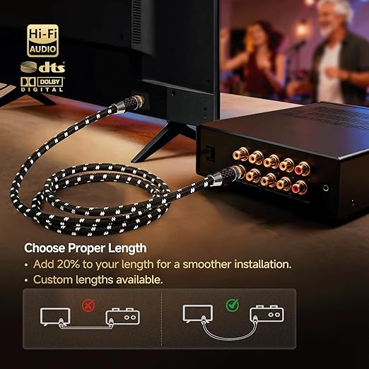 TODN HiFi Digital Coaxial Cable