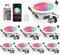 Vanance Smart Recessed Lighting 3 Inch, Tunable 2700K~6500K, RGB Color Changing (8Pack)
