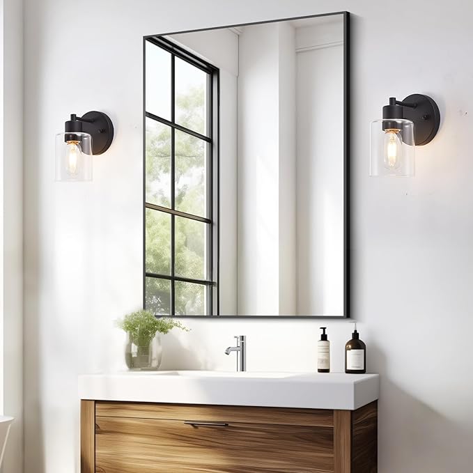SOPEAS Wall Sconces for Bathroom, Modern Vanity Light Fixtures, Farmhouse Wall (2PACK)
