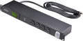 StarTech.com 16-Outlet Horizontal Rack Mount Metered PDU, 1U Server Power Strip