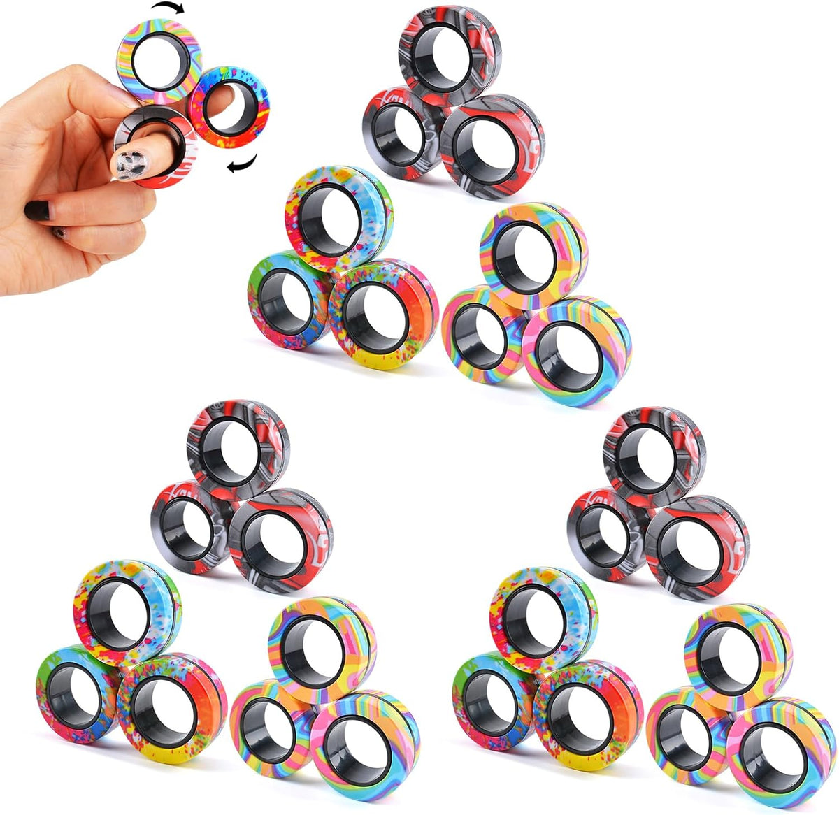 Cevioce Valentines Day Gifts for Him 8+ Year Old Teen Boy Adults, Magnetic (27Pcs)