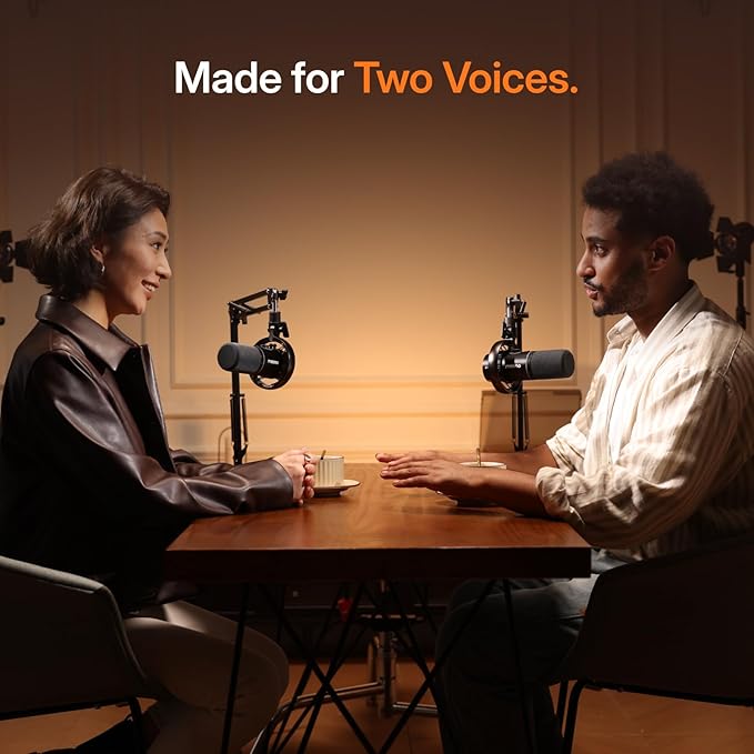 MAONO PD200W Hybrid Wireless Podcast Microphone