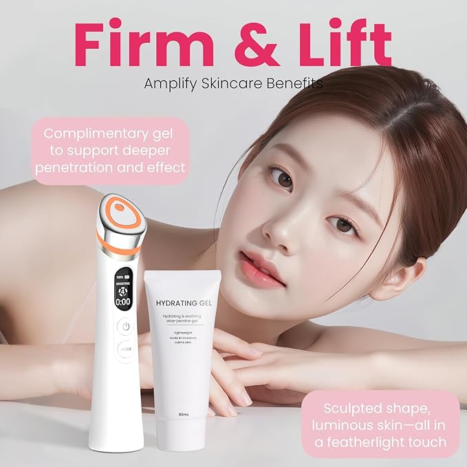 Face Lift Device – 8 in 1 Skin Tightening and Lifting, LED Light Therapy