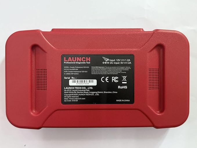 LAUNCH OBD2 Scanner CRP123I V3.0 Elite, 2026 Lifetime Free Update Engine ABS