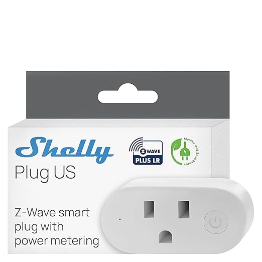 Shelly Wave Plug US LR | Z-Wave Long Range Smart Plug
