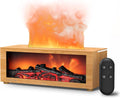Fireplace Flame Air Diffuser Humidifier, 7 Colors Aromatherapy Essential Oil