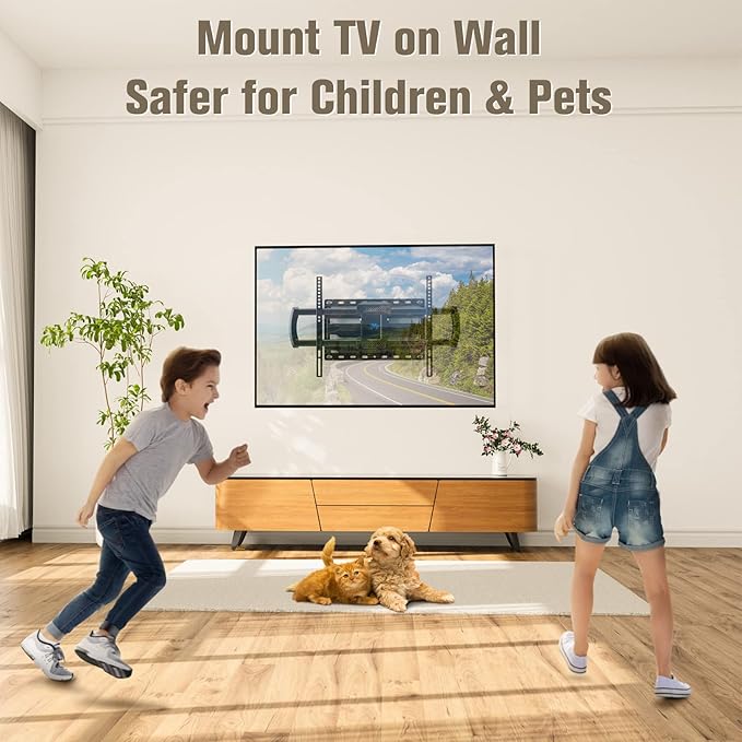 Mounting Dream TV Wall Mount, UL Listed Full Motion Mount Bracket