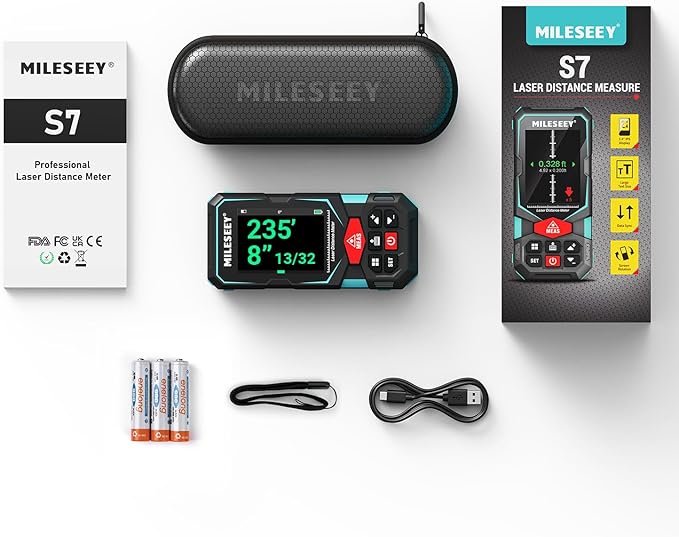 Laser Measurement Tool, MiLESEEY 330Ft Multifunctional Laser Measure
