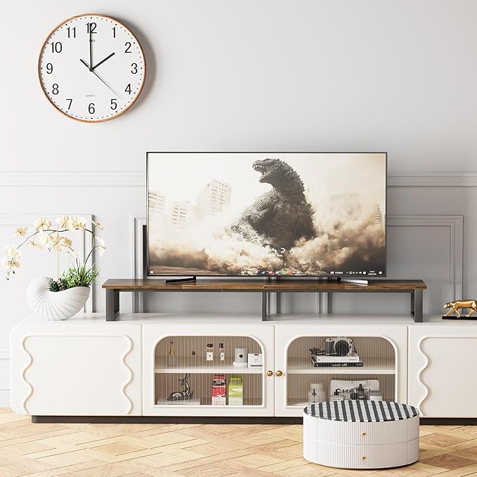 aboxoo 59" Large TV Riser Stand