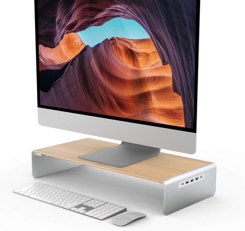 j5create Wooden Monitor Stand