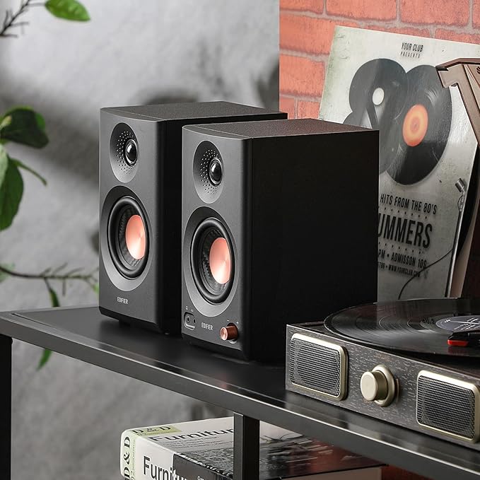 Edifier MR3 Powered Studio Monitor Speakers, Hi-Res Audio Certified Bluetooth