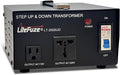 LiteFuze 2000 Watt Voltage Converter Transformer Step Up/Down - 110v to 220v /