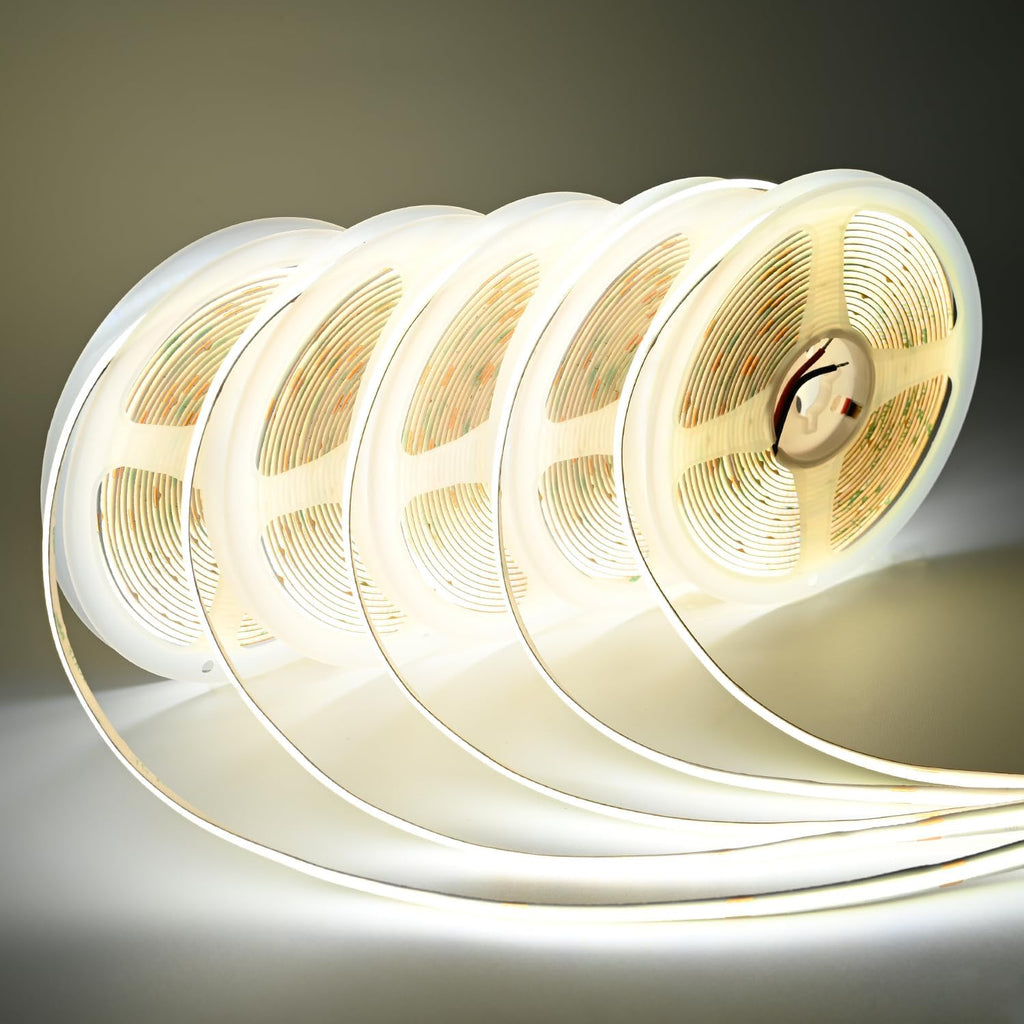 COB LED Strip Lights DC 12V LED Lights Flexible Super Bright LED Strips