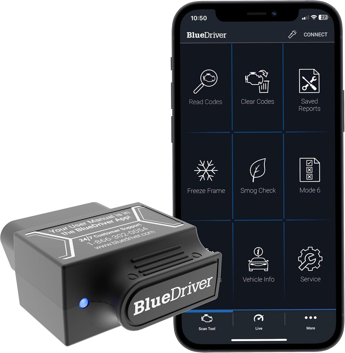 BlueDriver Bluetooth Pro OBDII Scan Tool