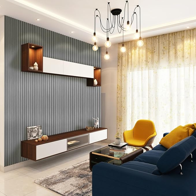 Art3d Slat Wall Panels, WPC Soundproof 3D Wall Paneling (8-Pack)