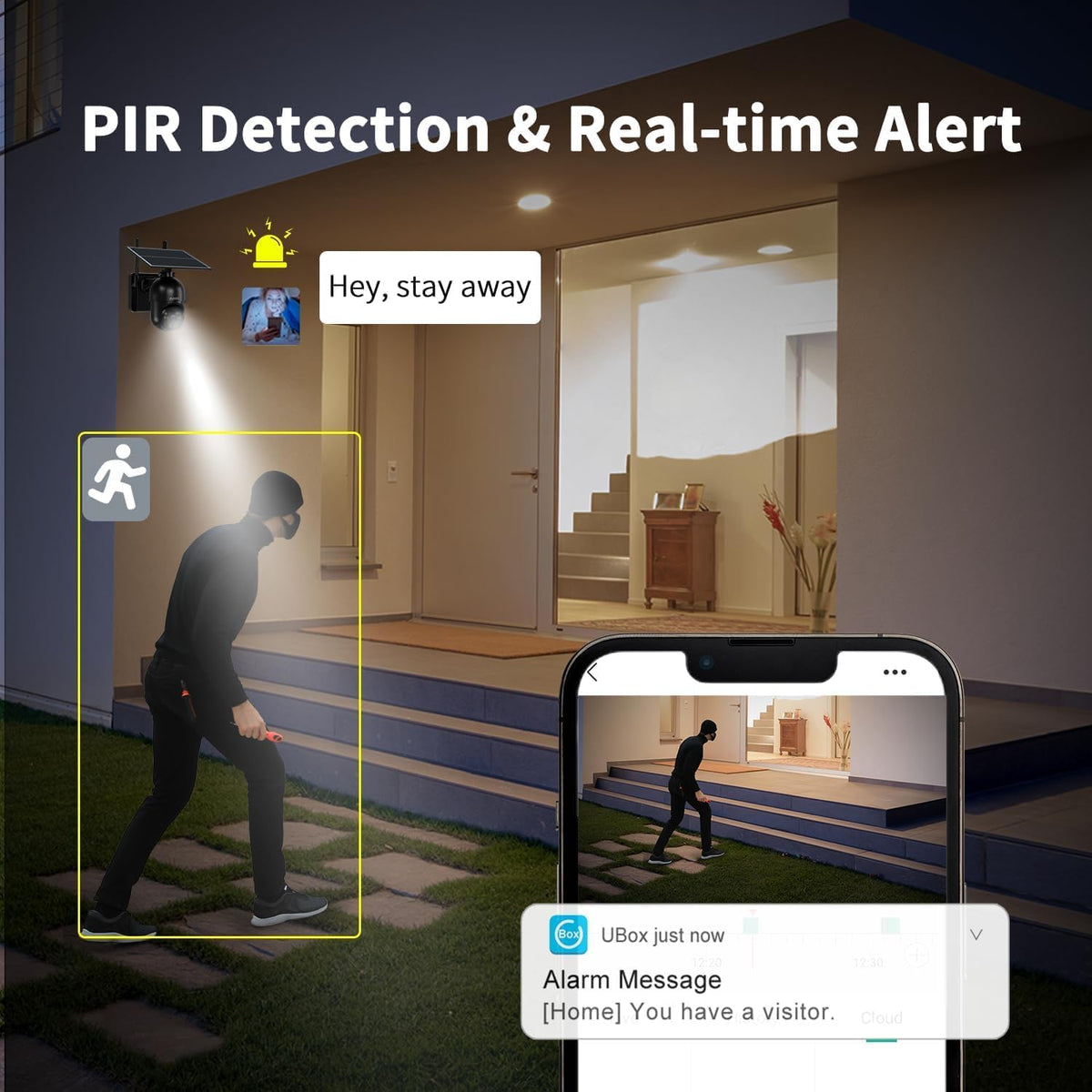 xega 4g lte cellular security camera built-in sim, package contents
