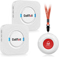 CallToU Caregiver Pager Wireless Call Button Nurse Alert System 500+ Feet (3 Piece)