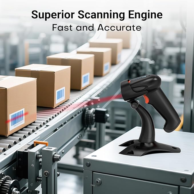 Tera Barcode Scanner Wireless 1D 2D QR