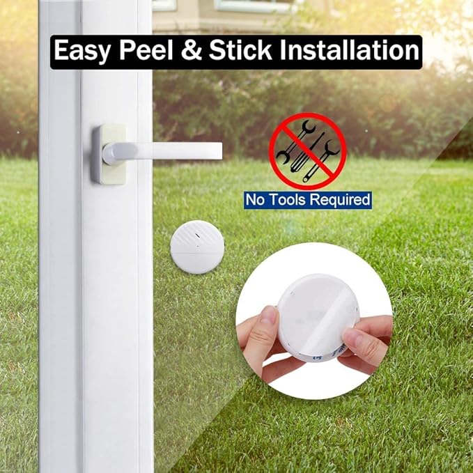 EverNary Window Vibration Alarm (6Pack)