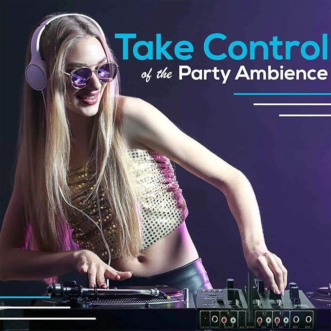 Pyle Wireless DJ Audio Mixer