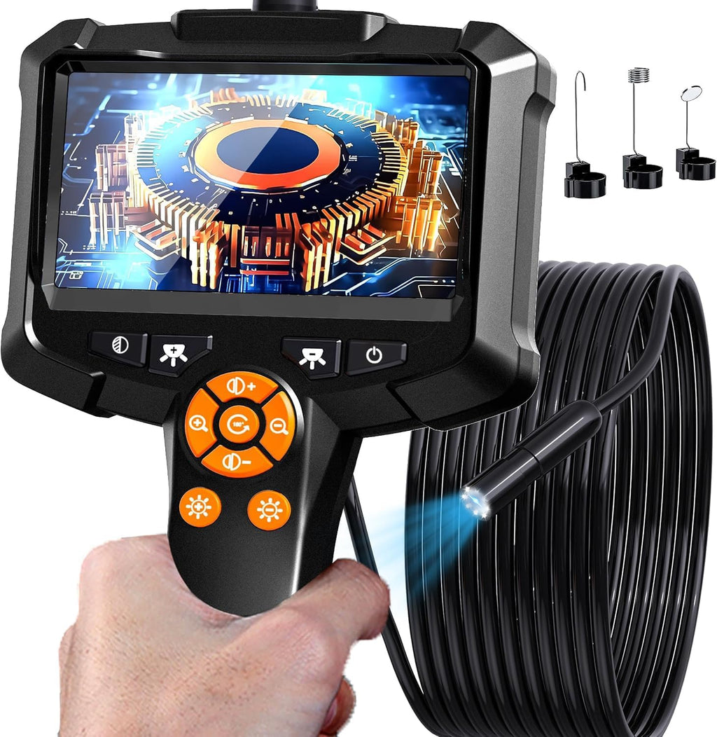 Daxiongmao Endoscope Camera with Light, 1080P HD Borescope