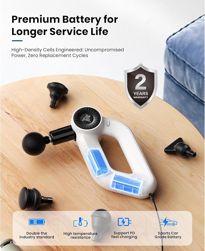BOB AND BRAD D6 Pro Plus Massage Gun