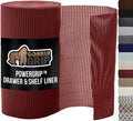 GORILLA GRIP powerGRIP Drawer Shelf and Cabinet Liner, Thick Strong Hold