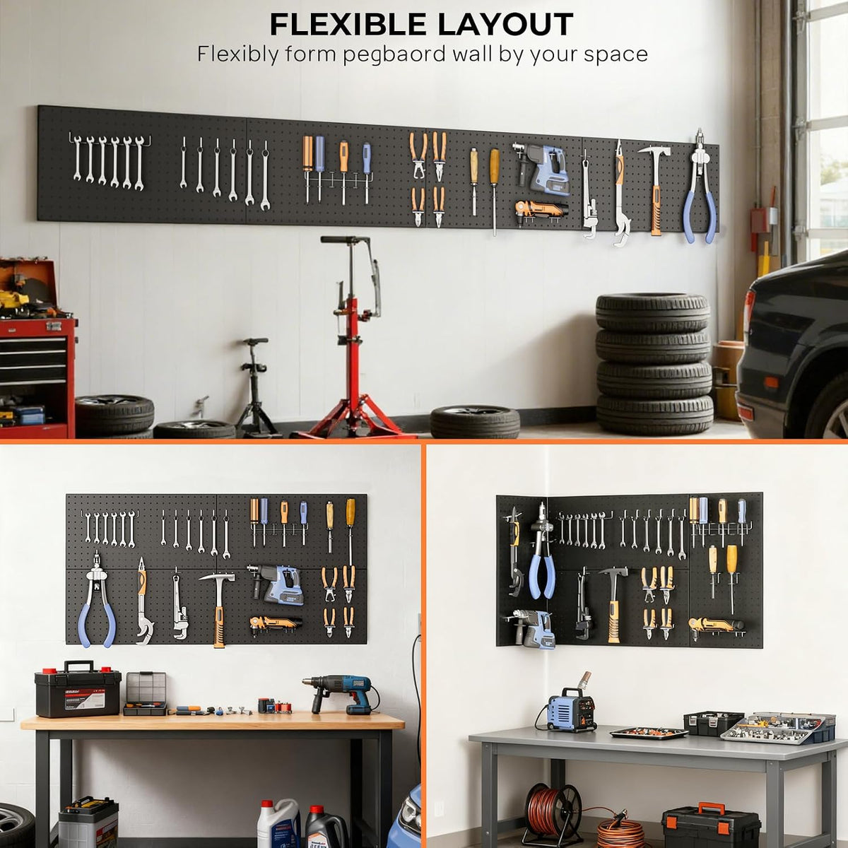 incly 4 pack 12"x24" upgrade thicker heavy duty, package contents
