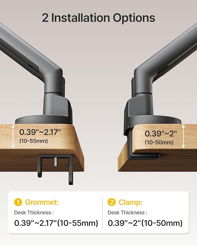monTEK Dual Monitor Stand Mount